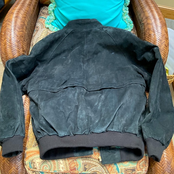 Boston Traders men’s suede bomber jacket. EUC - Picture 3 of 6
